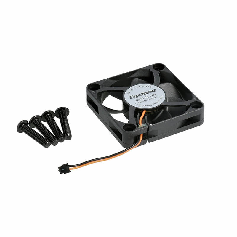 HOBBYWING FAN P4510 ZH2Y 45X456V 8000RPM BLACK C MAX5 HV G2
