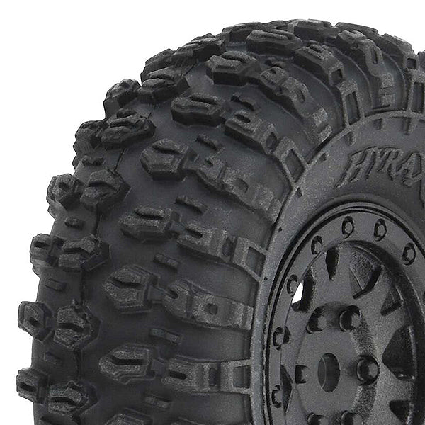 PROLINE HYRAX 1.0 Inch TYRES ON MINI IMPULSE WHEELS FOR SCX24
