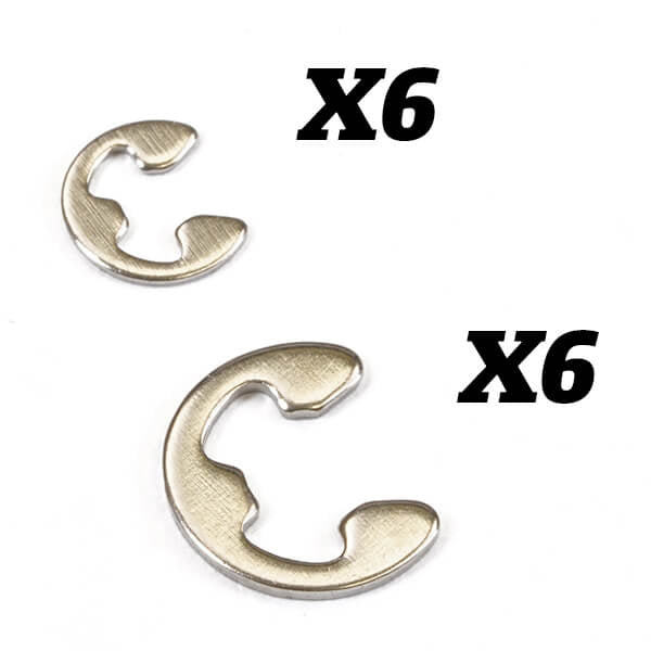 FTX E-CLIPS-2.5MM 4MM