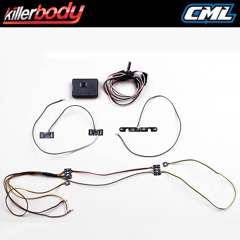 KILLERBODY LANCIA 037 190MM BODY ACCENT LED LIGHTS w/box KB48863
