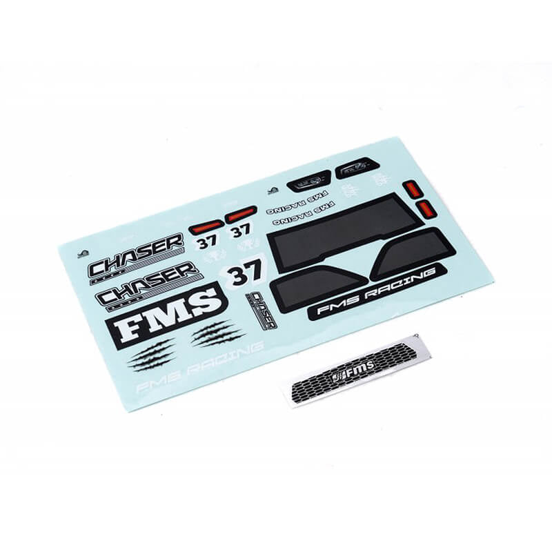 FMS FMS12441RTRBK DECAL SHEETRED