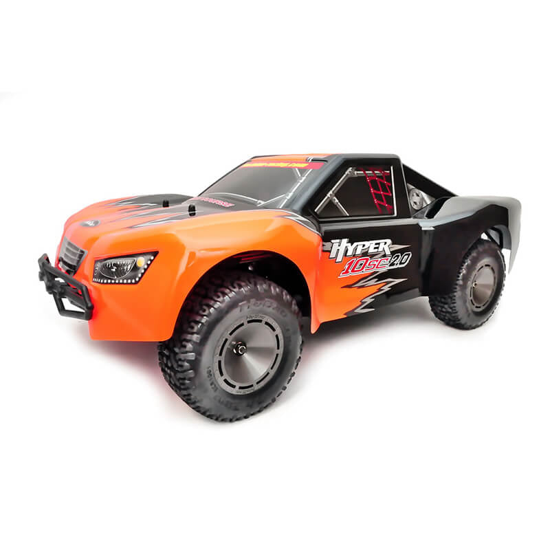 HOBAO HYPER 10SC 2.0 ELECTRICTRUCK RTR W/ORANGE/BLACK BODY