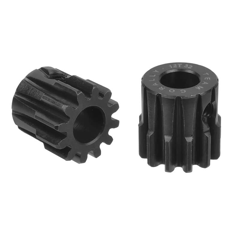 CORALLY 32 DP PINION SHORT HARDENED STEEL 12 TEETH 5MM C-72612