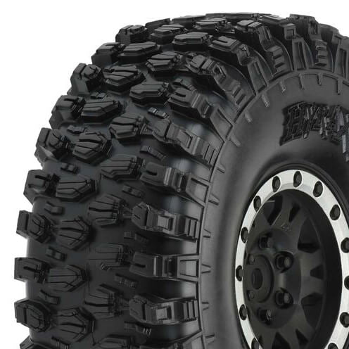 PROLINE HYRAX 1.9 Inch PREDATOR ON IMPULSE BLK/SILV B/LOCK WHEELS