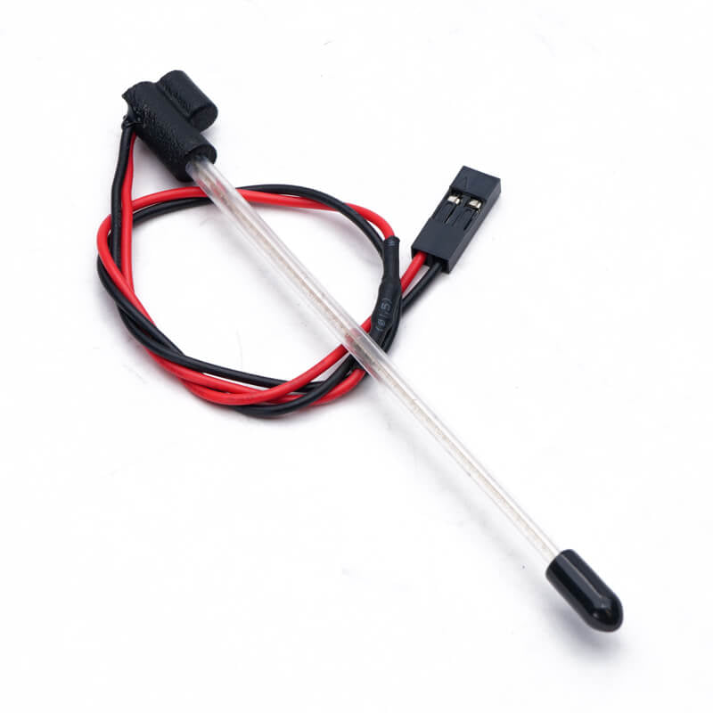 FASTRAX LED WHIP LIGHT ANTENNA W/MOUNT 1/24TH - BLUE FAST2487B