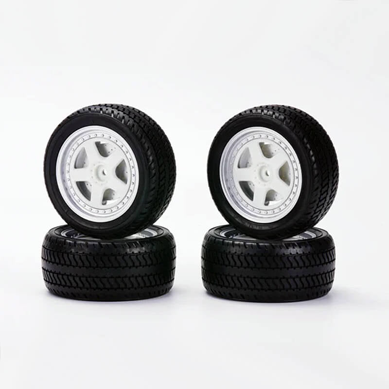 CARISMA M48S NISSAN R32WHEEL & TYRE SET (MOUNTED)