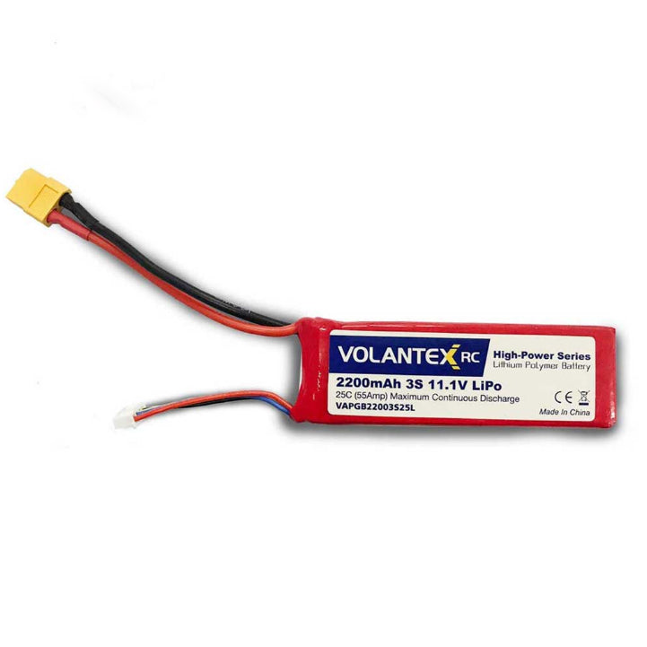 VOLANTEX 11.1V-2200MAH-LIPO-XT 60 PLUG 792-5;757-6;757-7;759-