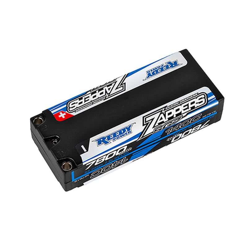 REEDY ZAPPERS SG7 7800MAH 140C 7.6V 1/8TH SHORTY LIPO AS27619