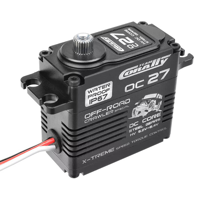CORALLY OC27 HV DIGITAL SERVO5-8.4V IP67 STEEL GEAR ALLOY C