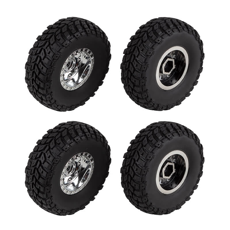 ELEMENT RC ENDURO12 WHEELS & TYRES CHROME