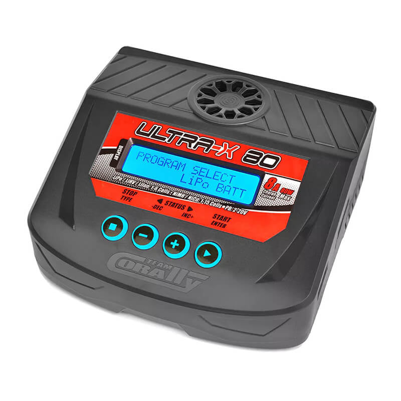 TEAM CORALLY ULTRA-X 80 AC/DCBALANCE CHARGER/DISCHARGER
