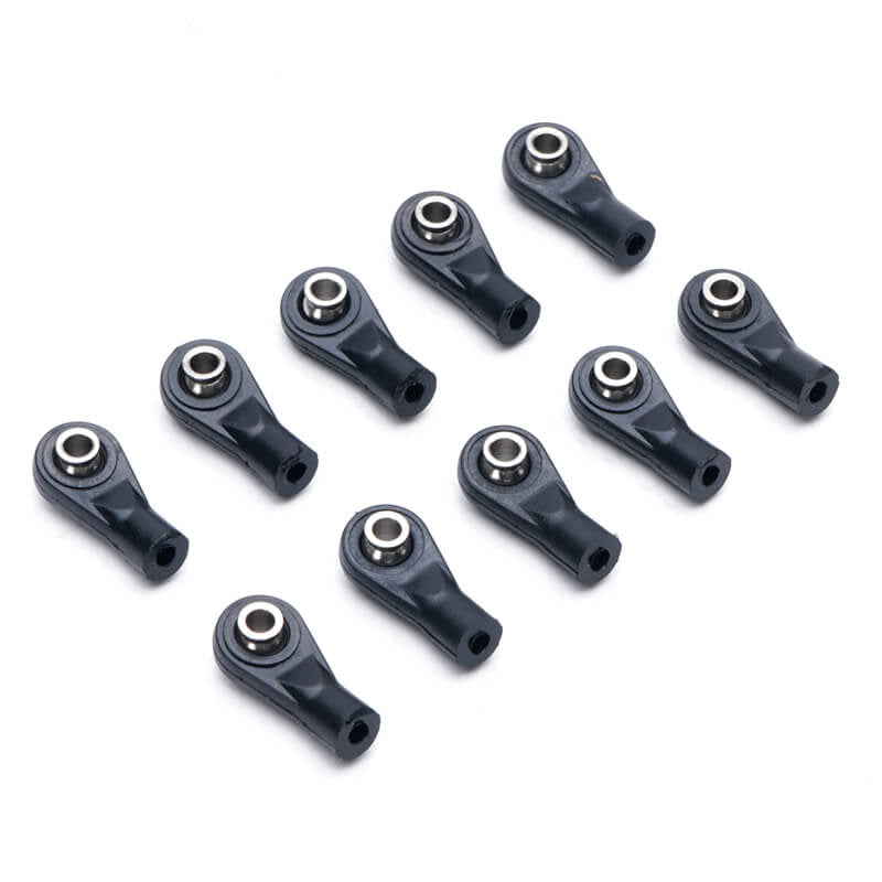 FASTRAX CURVED NYLON ROD ENDS 20X10MM M3 SCREW (10PCS) FAST2552-D