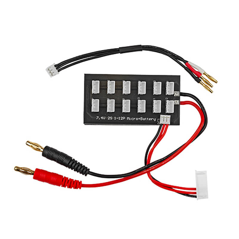REEDY 2S PARALLEL CHARGING BOARD W/2MM BULLET ADAPTER AS27244