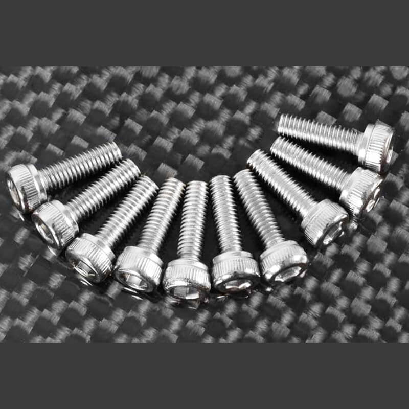 RC4WD SOCKET HEAD CAP SCREWS M3 X 10MM (10)