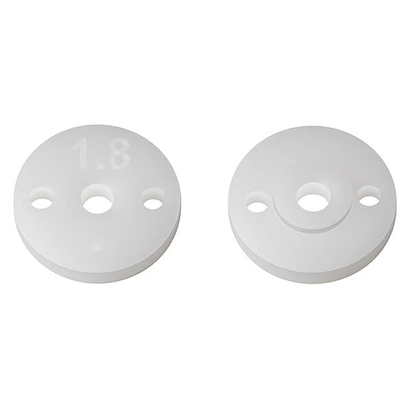 TEAM ASSOCIATED FT 13MM SHOCK PISTONS 2.0MM 2 x 1.8