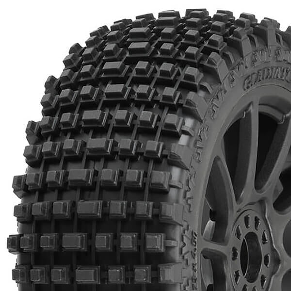 PROLINE GLADIATOR M2 PRE- MOUNT MACH 10 BLACK WHEELS PR