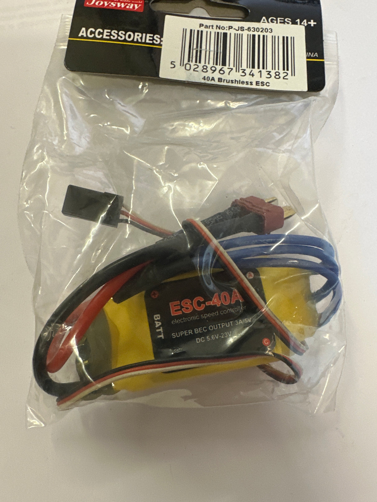 Genuine Joysway Spares 40A Brushless ESC with deans Plug Z-JS-630203 (BOX 66) (Copy)