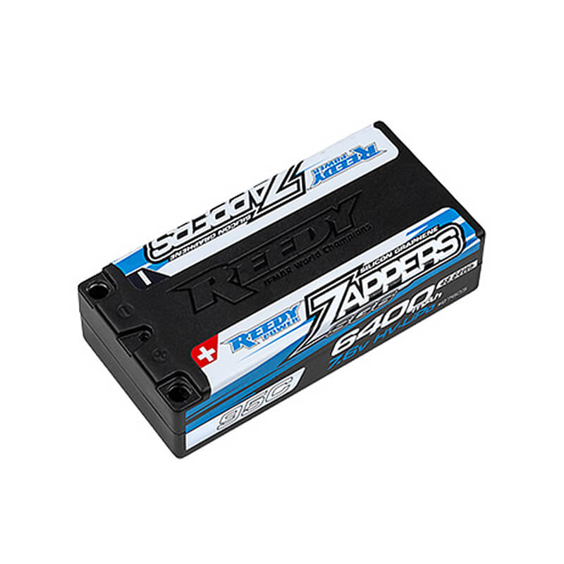 REEDY ZAPPERS SG6 6400MAH95C 7.6V SHORTY LIPO BATTERY