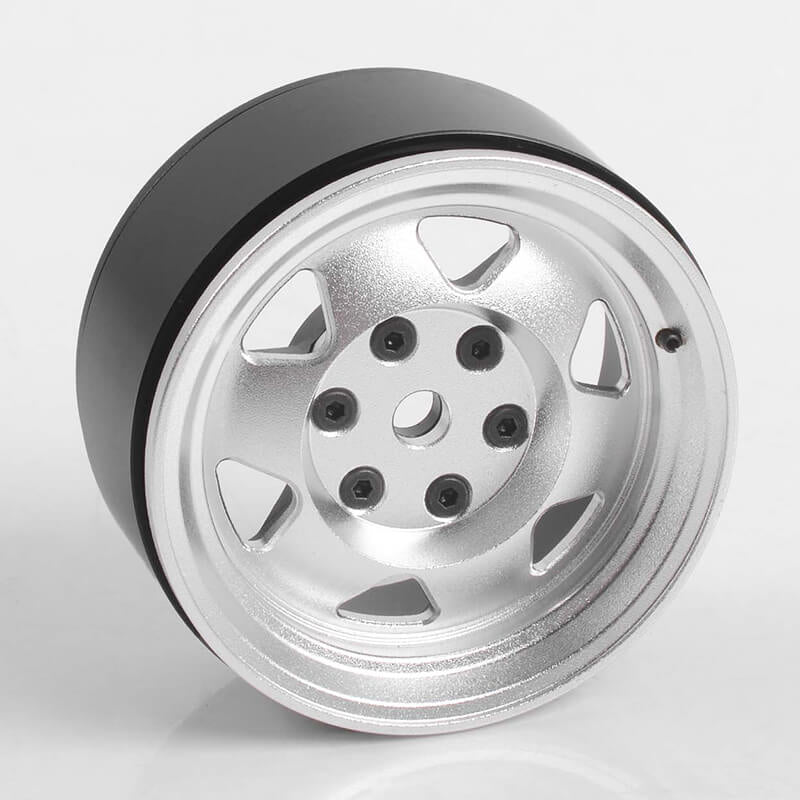 RC4WD OEM XJ 1.9 Inch BEADLOCK WHEELS (CHROME)