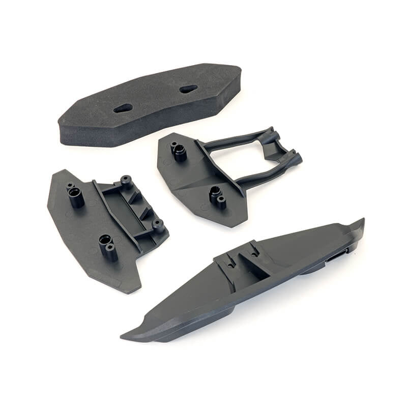 CEN RACING FRONT BUMPER & REAR DIFFUSER (FOAM BODY POST EXTENSION)