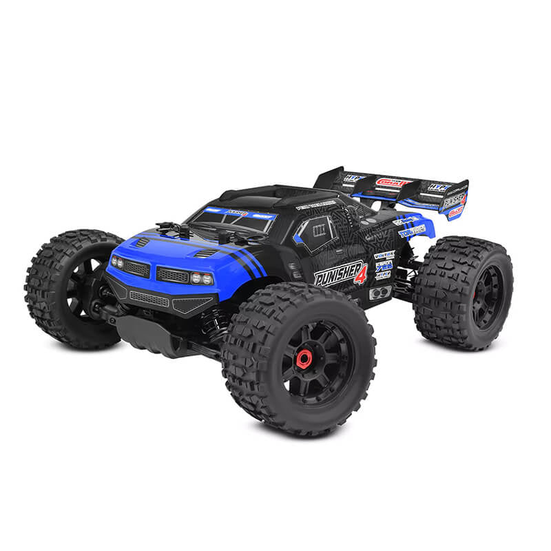 CORALLY PUNISHER 4 BRUSHLESS4S BASHER TRUCK RTR - BLUE