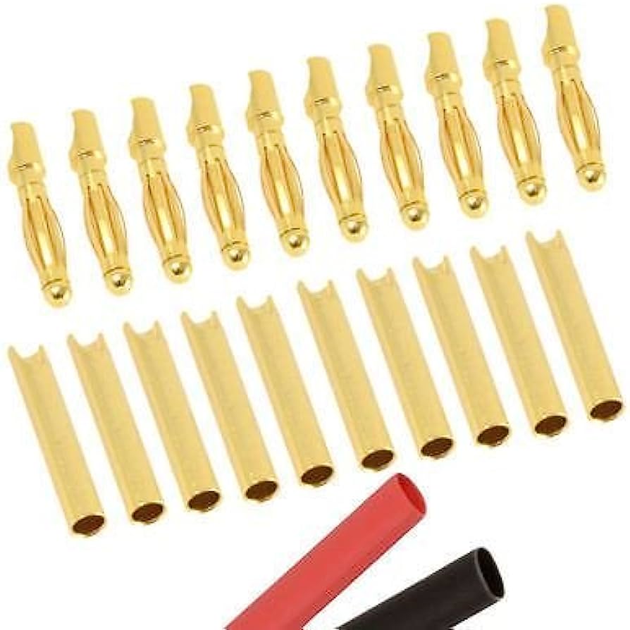 SOLA 10x2mm Gold Connectors