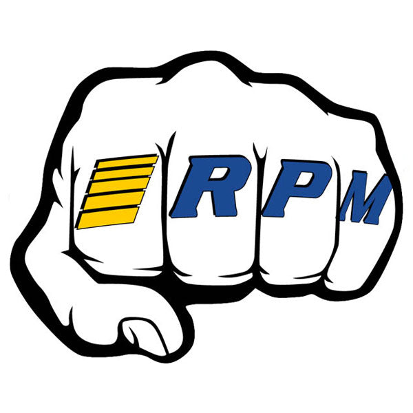 RPM Fist LOGO DECAL SHEETS