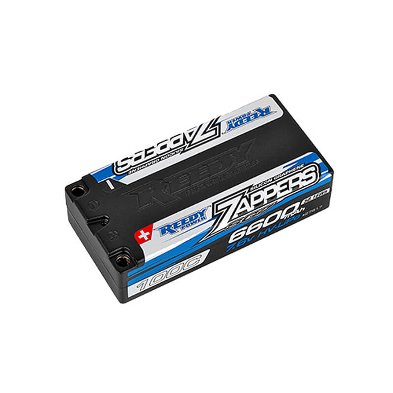 REEDY ZAPPERS SG7 6600MAH 100C 7.6V SHORTY LIPO BATTERY AS27617
