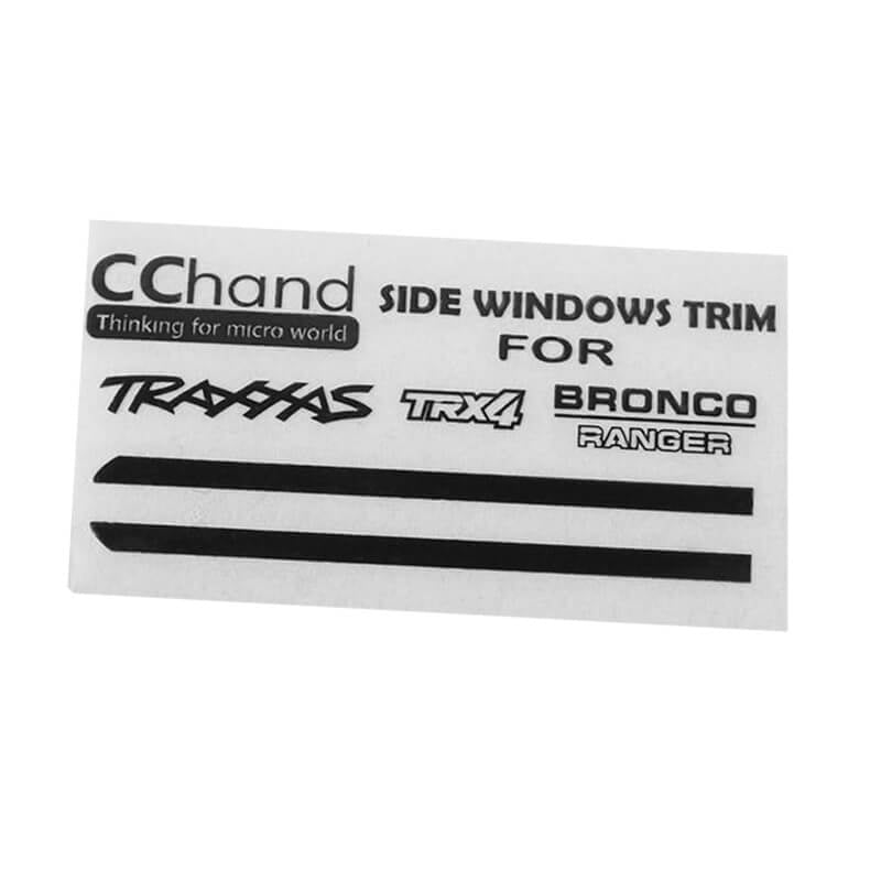 RC4WD FRONT SIDE WINDOW TRIM FOR TRAXXAS TRX-4 79 BRONCO RANGER XLT