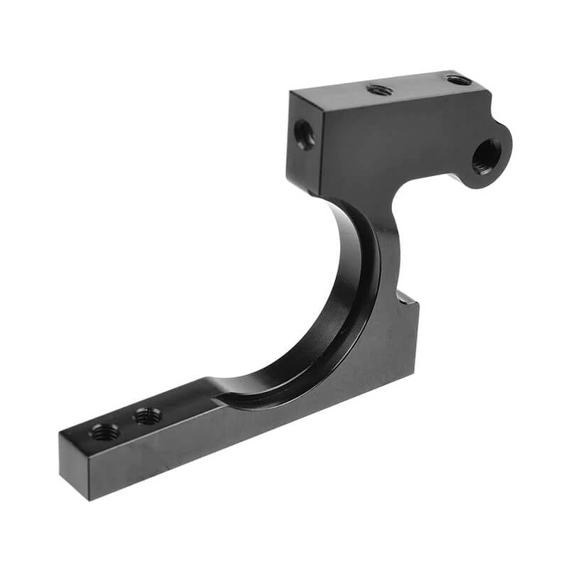 CORALLY BULKHEAD FRONT LEFT7075 ALUMINUM BLACK