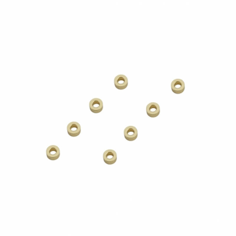 LOUISE RC ALUMINIUM SPACER 3X6X3(8 PCS)