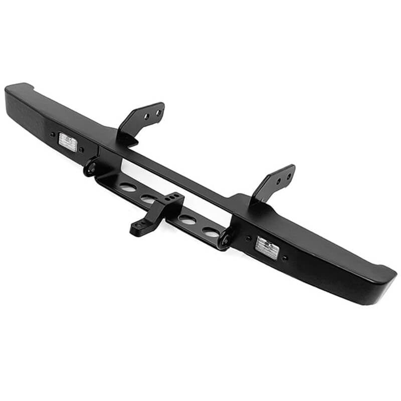 RC4WD SPARTAN REAR BUMPER W/ LIGHTS AND TOWING HITCH