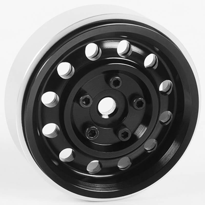 RC4WD TANGO DOWN 1.9 Inch INTERNAL BEADLOCK WHEELS (BLACK)