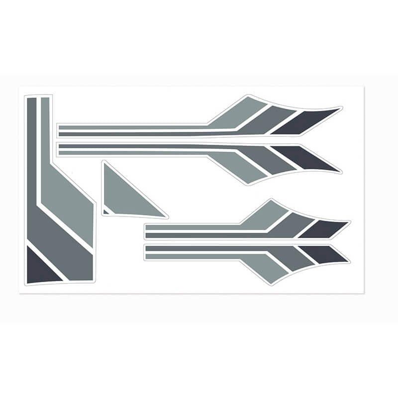 RC4WD TOYOTA 82-83 BODY DECALS (GREY)