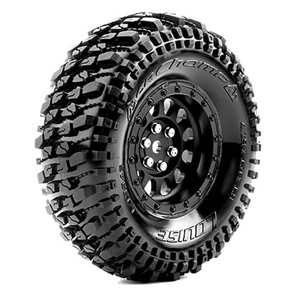 LOUISE RC CR-CHAMP 1.9SUPERSOFT BLACK HEX 12MM