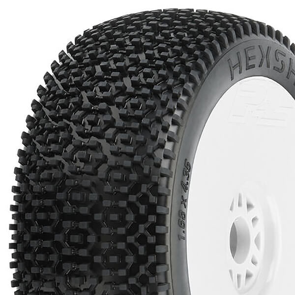 PROLINE HEX SHOT S3 PRE- MOUNT VEL. V2 WHITE WHEELS (2)