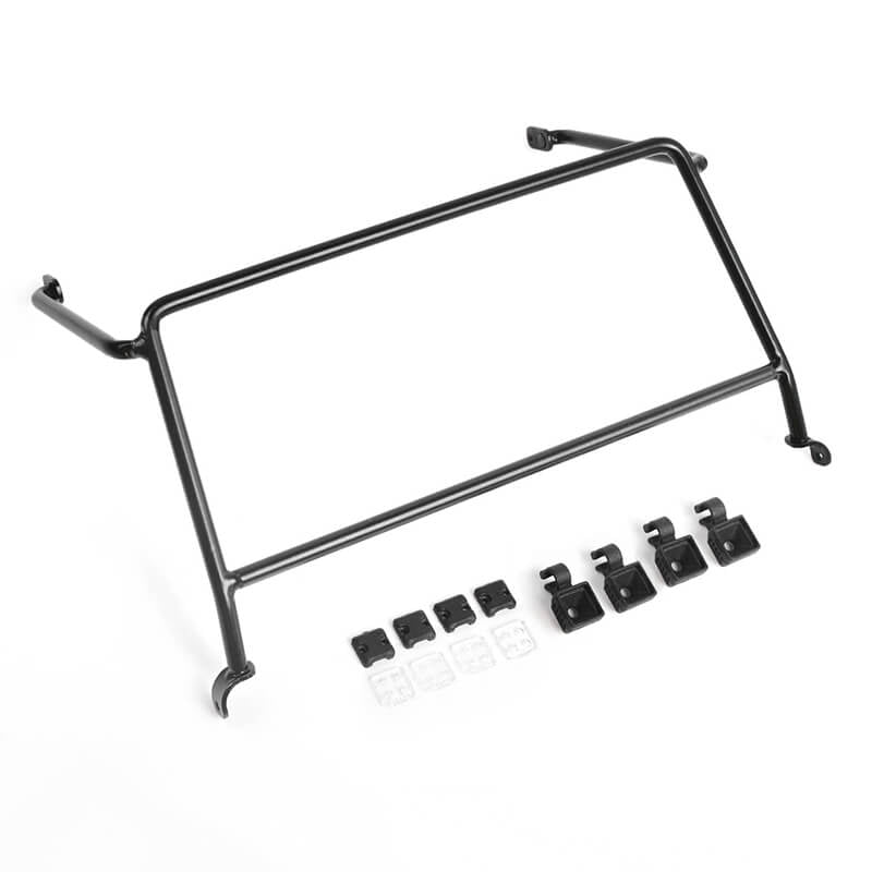 RC4WD FRONT WINDOW ROLL CAGE W/ FLOOD LIGHTS FOR RC4WD GELANDE II 2015 LAND ROVER DEFENDER D90 (PICK