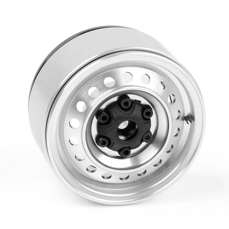 RC4WD RAD 1.9 Inch ALUMINUM INTERNAL BEADLOCK WHEELS (SILVER)