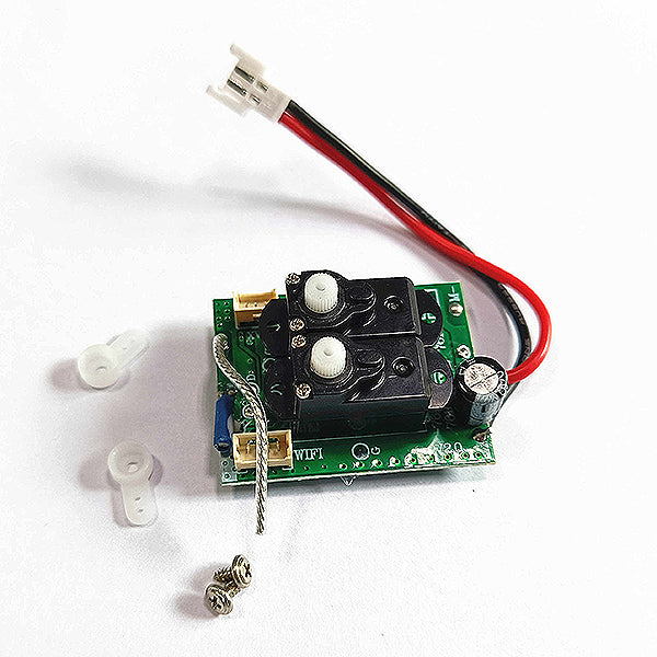 VOLANTEX RECEIVER-4CH-W/ GYRO SERVOS-#2 761-5;761-8;761-9