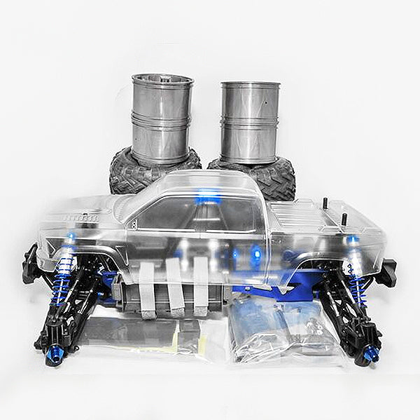 HOBAO HYPER MT PLUS II ELECTRIC MONSTER TRUCK 80% ROLLING CHASSIS