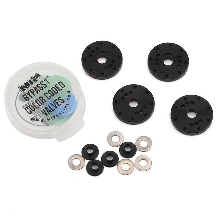 MIP BYPASS1 PISTONS 8-HOLE SET 16MM TEAM ASSOCIATED 1/8T