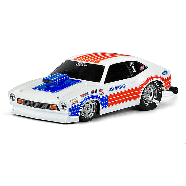 PROLINE 1972 FORD PINTO CLEAR DRAG BODY FOR 11.25 Inch DRAG CARS