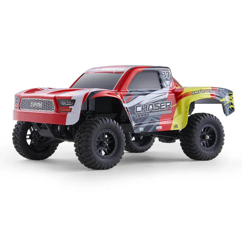 FMS FSC24 1/24TH CHASER TRUCKRTR - RED