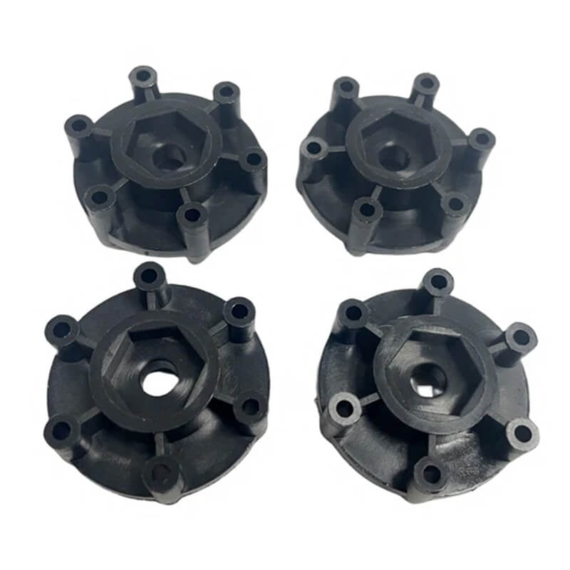 METHOD ADAPTOR 1/10 MT TYRE 12MM HEX/13.2MM THICK (4PC)