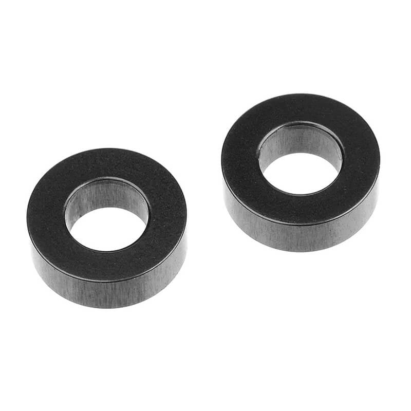 CORALLY ALUMINUM SPACER BELTTENSIONER FRONT BLACK 2 PCS