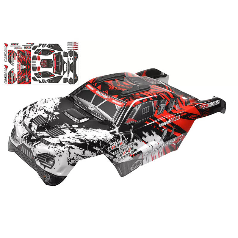 CORALLY KAGAMA 4 BODY PAINTEDAND CUT RED