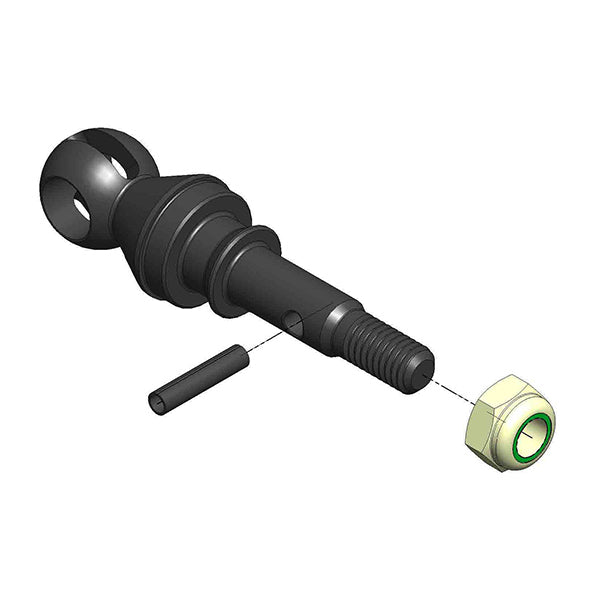 MIP X-DUTY CVD AXLE 17MM OFFSET W/ 12MM X 6MM BEARING