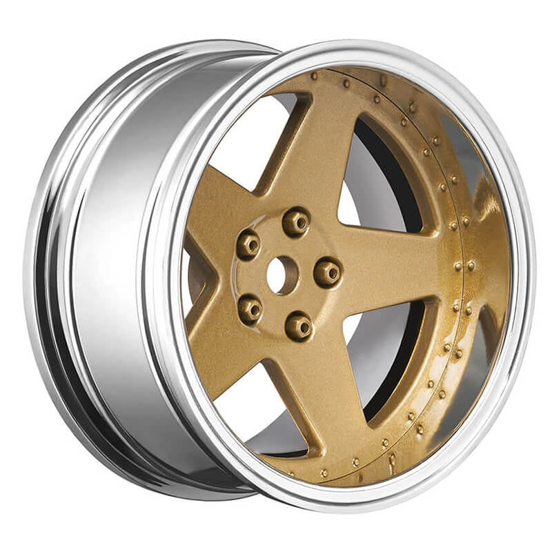 LOUISE RC 1/10 DRIFT 2468MM OFFSET 5-SPOKE WHEELS BRONZE