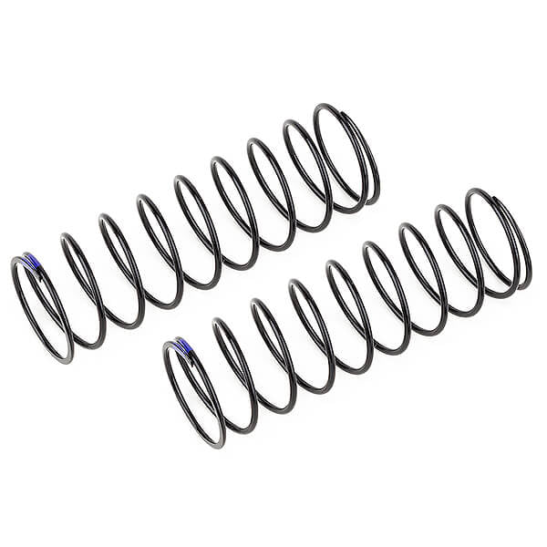 TEAM ASSOCIATED 13MM REAR SHOCK SPRINGS BLUE 2.2LB/IN L61 10.0T 1.2D