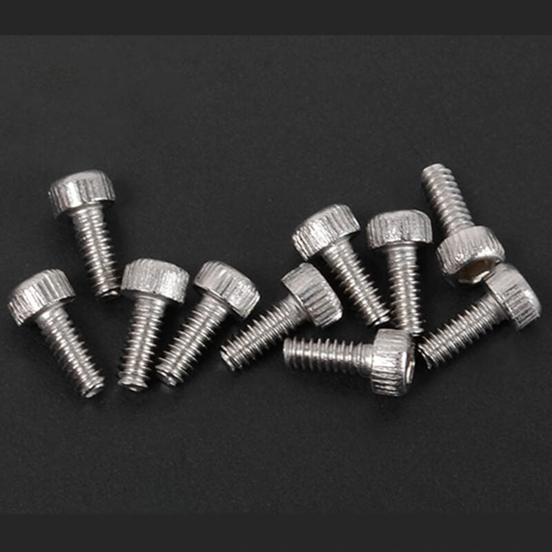 RC4WD STEEL SOCKET HEAD CAPSCREWS M1.6 X 4MM (10)
